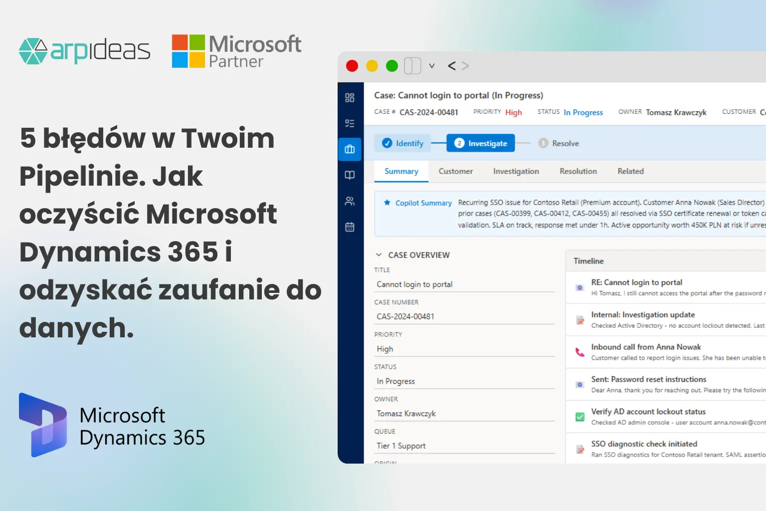 Jak oczyścić Microsoft Dynamics 365 i odzyskać zaufanie do danych