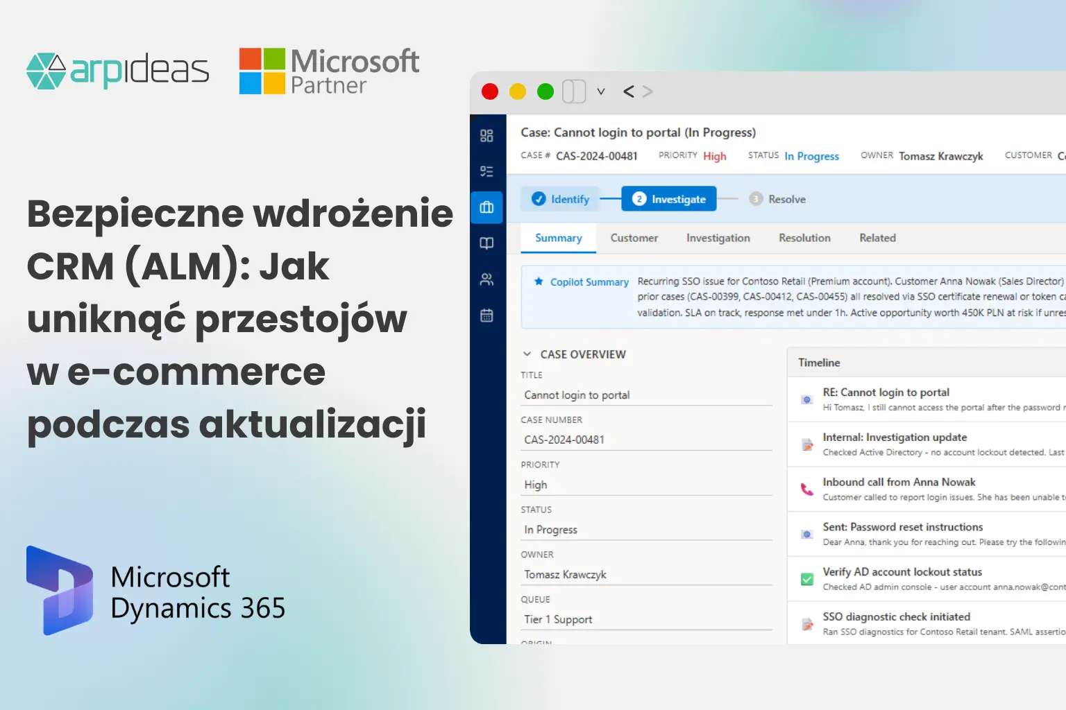 Bezpieczne wdrożenie Dynamics 365 – Zero przestojów w e-commerce