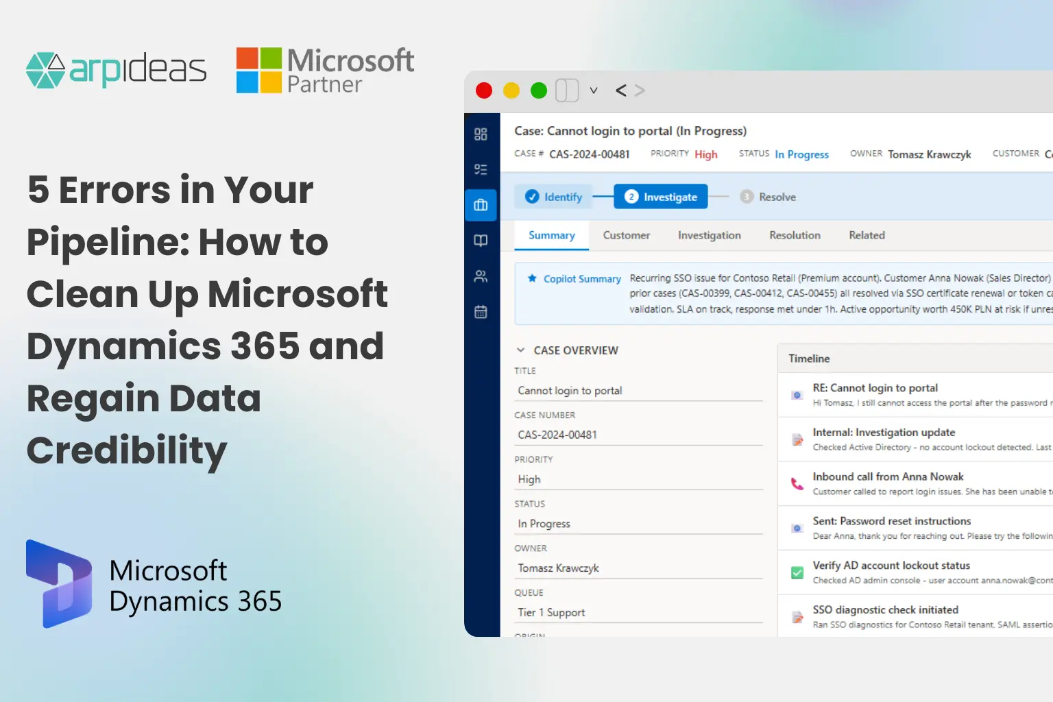How to Clean Up Microsoft Dynamics 365 and Regain Data Credibility